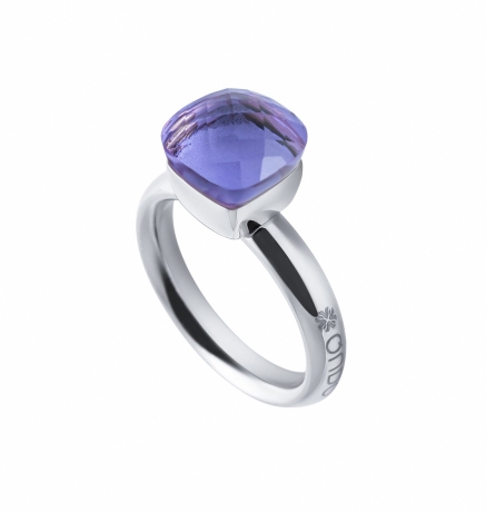 Кольцо Firenze medium orchid 17.2 мм. 611972 R/S Qudo
