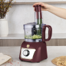 Кухонный комбайн 8 в 1, электрический, Leonardo Berlinger Haus, матовый бордо