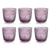 Набор стаканов, 6 шт. 300 мл. Tricot Amethyst IVV