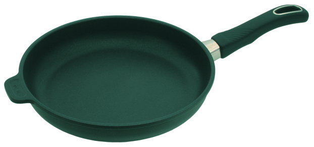 Сковорода индукционная низкая со съемной ручкой, 24х4 см. Gastrolux