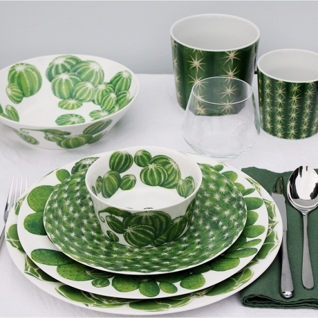 Тарелка обеденная, 28 см. CACTUS Taitu