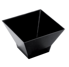 Набор из 12 мисок для канапе, 350 мл. черный, Vuejo Valle