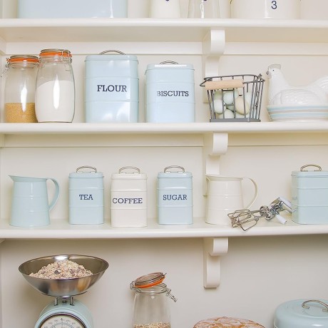 Набор емкостей для хранения чая, кофе, сахара, LIVING NOSTALGIA Kitchen Craft