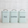 Набор емкостей для хранения чая, кофе, сахара, LIVING NOSTALGIA Kitchen Craft