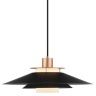 Светильник подвесной Rivoli, O40, черный/медный, Halo Design