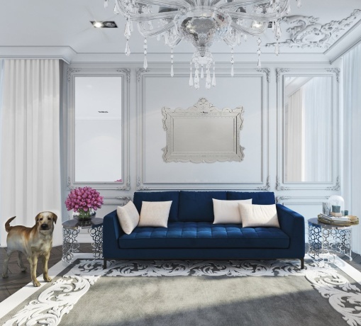 Зеркало настенное венецианское в зеркальной раме Pandora