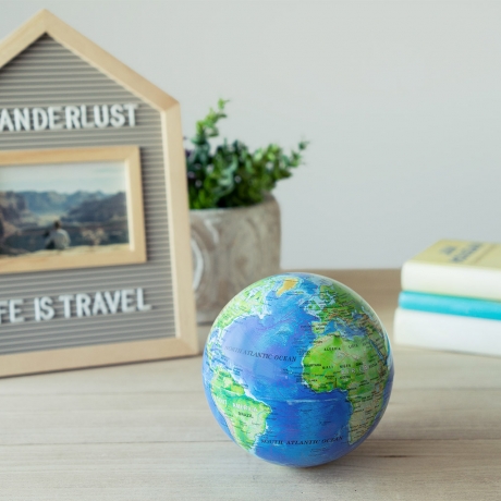 Глобус вращающийся Magic 360° синий, Balvi