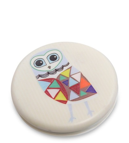 WW-104/1 Зеркало круглое "Семейка сов"