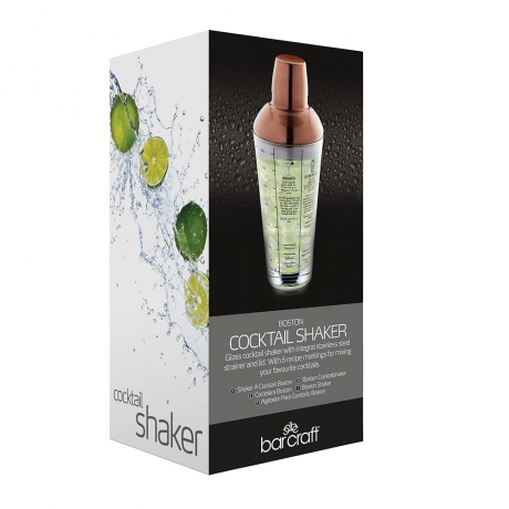 Шейкер для коктейлей, 700 мл. BarCraft Kitchen Craft