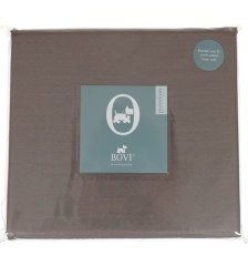 Простыня прямая (PB), перкаль, 240x280см. умбра, BOVI