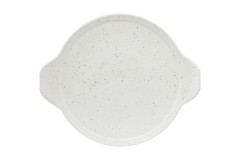 Кастрюля, 3 л, с крышкой, фарфор P, круглая, молочная, в крапинку, Speckle, Maxwell &amp; Williams