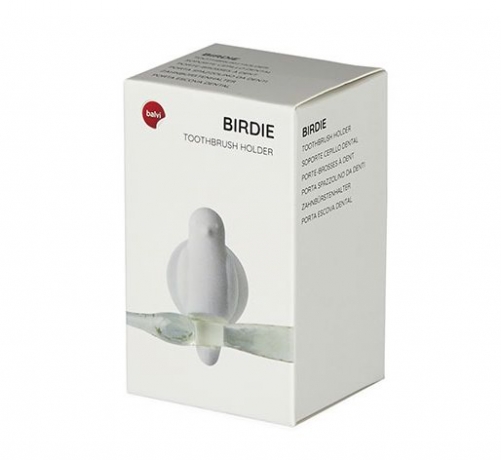 Держатель для зубной щётки Birdie белый, Balvi