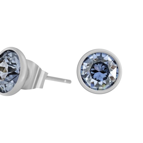 Пусеты Crystal Blue Shade