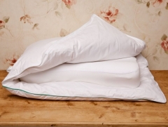 Подушка с анатомическим эффектом "Заботливый сон" 50х68 см. в съемном чехле - гусиный пух, Natures