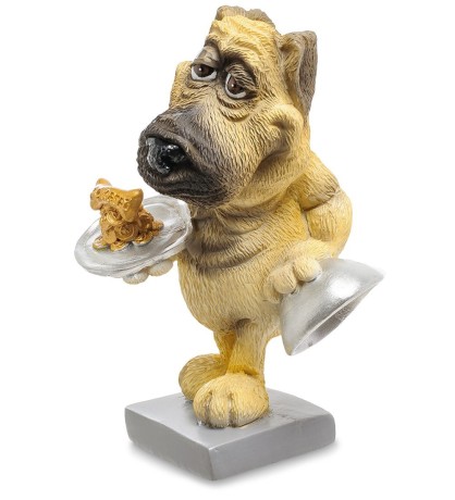 RV-912 Статуэтка Собака Мастиф "Мечты сбываются" (W.Stratford)