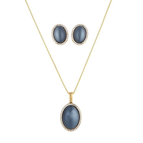 Комплект Pearl Black Agate