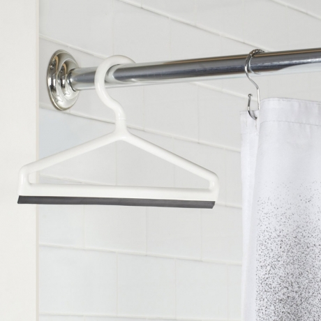 Протиратель для стекол и зеркал Hanger, белый, Umbra