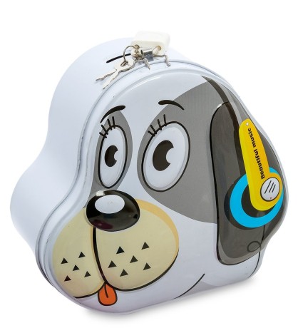 BX- 07/2 Металлическая копилка "Собака"