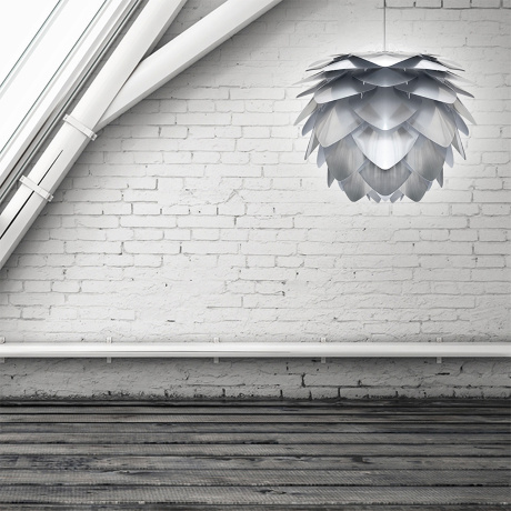 Плафон Silvia steel, 45х45 см. Umage