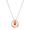 Колье ORANGE OPAL