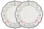 Набор из 2-х обеденных тарелок Узор, 27 см. Primavera