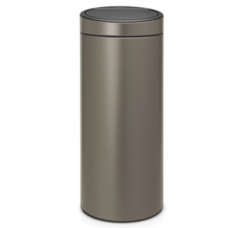 Мусорный бак Touch Bin New (30 л), Платиновый Brabantia
