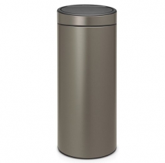Мусорный бак Touch Bin New (30 л), Платиновый Brabantia