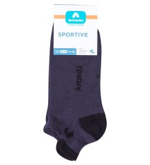 Носки спортивные Sportive ASS-0003 41-44 сер/чер (Artsocks)