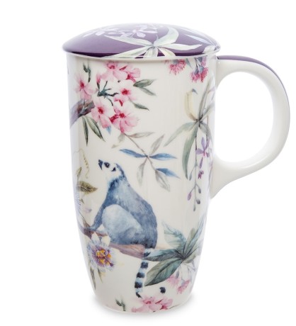 JK-285 Кружка "Солнечные тропики" (Solare Tropikana Pavone)