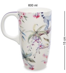 JK-285 Кружка "Солнечные тропики" (Solare Tropikana Pavone)