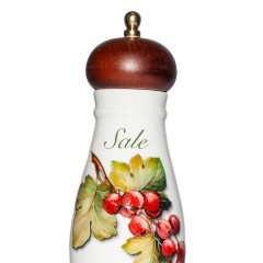Мельница для соли ручная Frutti di Bosco, 21 см. Nuova Cer