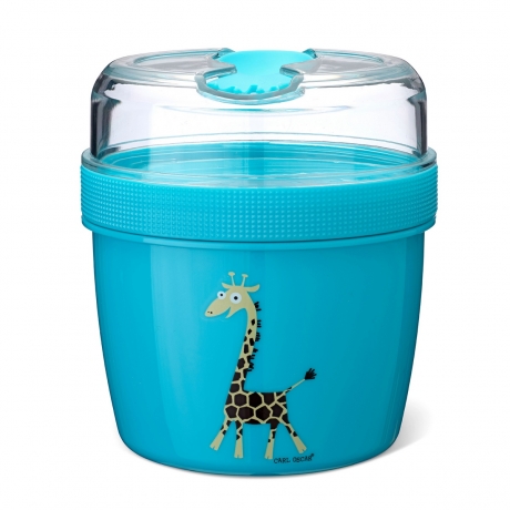 Ланч-бокс с охлаждающим элементом N'ice Cup™ Giraffe бирюзовый