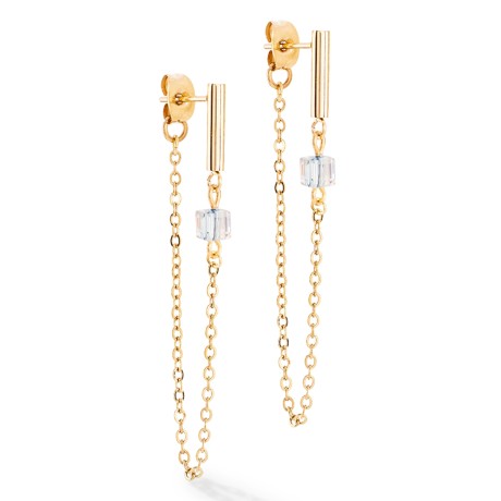 Серьги Black-Gold Coeur de Lion