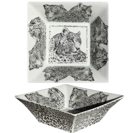 Салатник квадратный leopard, 15,5х15,5 см. WILD SPIRIT Taitu