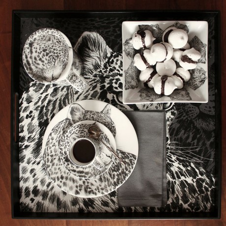 Салатник квадратный leopard, 15,5х15,5 см. WILD SPIRIT Taitu