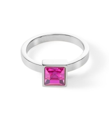 Кольцо Pink Silver 0500/40-0417 54 Coeur de Lion