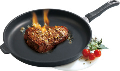 Сковорода индукционная низкая со съемной ручкой, 26х4 см. Gastrolux