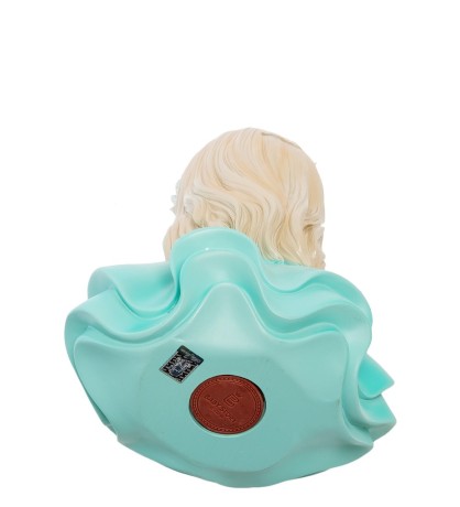 MF- 10 Копилка средняя "Девочка в голубом платье"