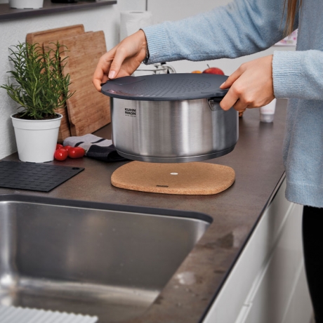 Набор кастрюль, 1,5; 3; 5 л. Smart & Compact 3 предмета Kuhn Rikon