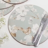 Набор из 4 подставок, 29х29 см. Duck Egg Floral Kitchen Craft