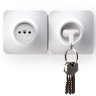 Брелок+держатель для ключа Unplug белый