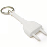 Брелок+держатель для ключа Unplug белый