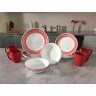 Тарелка обеденная, 27 см. Brushed Red Corelle