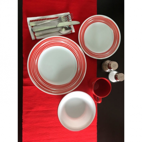 Тарелка обеденная, 27 см. Brushed Red Corelle