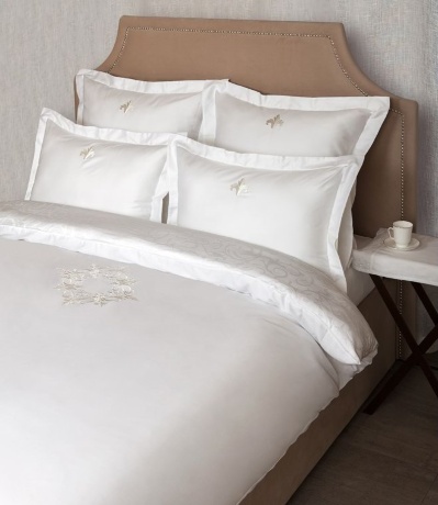 Пододеяльник "ROCOCO", сатин-жаккард, 200х220см. белый, BOVI