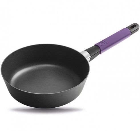 Сотейник, 24 см. фиолетовый индукционный, Squality