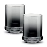 Набор стаканов для воды Fun Classy, дымчатый, 0,29 л, 2 шт. Pozzi Milano 1876