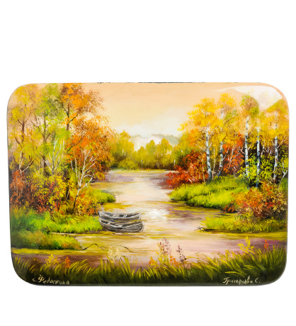 ШК-10/ 43 Шкатулка "Осень" исп. Григорьева С.