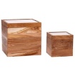 Набор из 2х коробок для хранения, 15/23 см. Hubsch