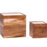 Набор из 2х коробок для хранения, 15/23 см. Hubsch